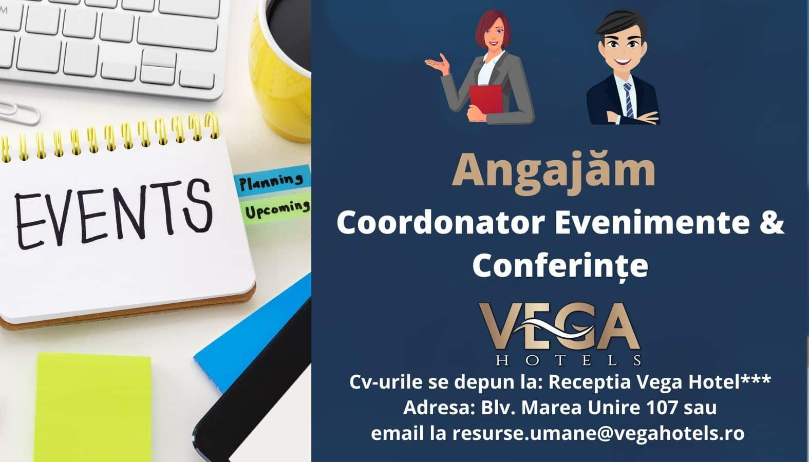 Coordonator evenimente si conferinte